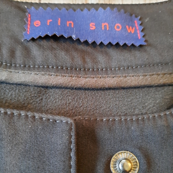 Erin Snow Kelsey Black Full Zip Snap Jacket •Small - Picture 2 of 10